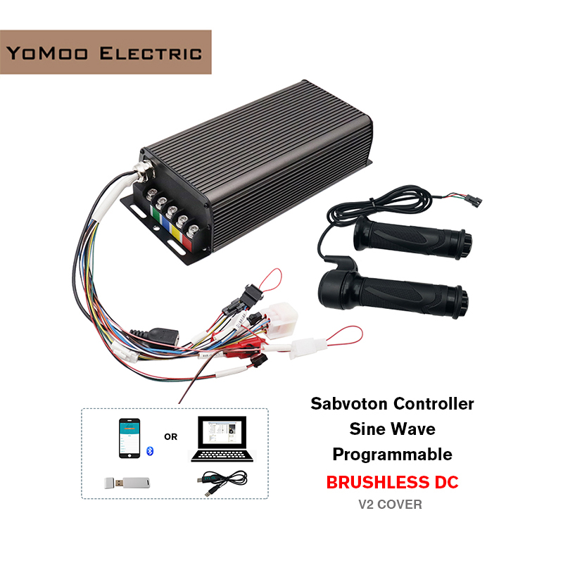 وحدة تحكم APT V2 Sabvoton SVMC - مراجعة 72V 100A Sabvoton Controller وسعره