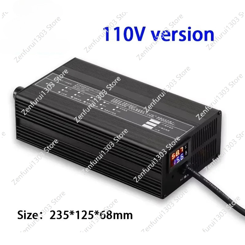 شاحن بطارية ليثيوم أيون/ليثيوم - مراجعة 72V 15A Fast Charger وسعره